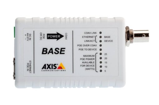 Axis T8641 Poe+ Over Coax Base