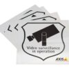 Surveillance Sticker Eng 10pcs