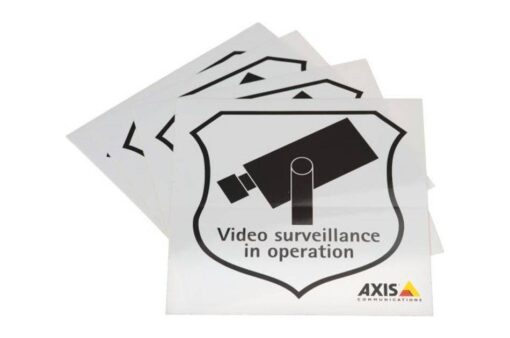 Surveillance Sticker Eng 10pcs