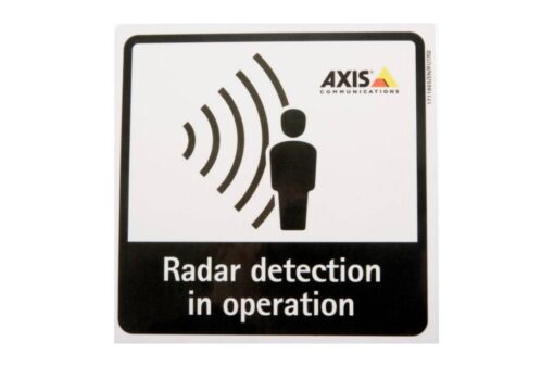 Radar Detection Sticker En 10p