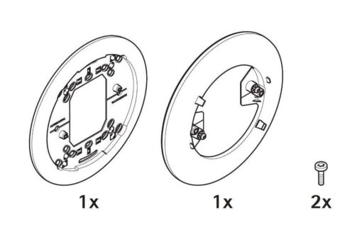 Axis T94c01m J Box/gang Box Pl