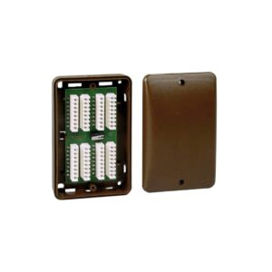 Verteiler VT2 16 DA braun LSA-Plus im Gehäusetyp K20