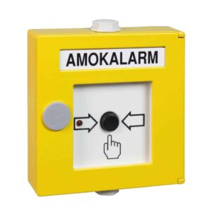 Handmelder gelb Alu AMOKALARM CT 3000 PBD-Alu-G