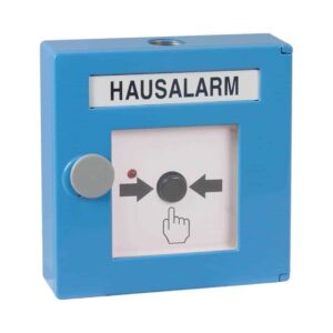 Handfeuermelder blau Alu CT 3000 PBD-Alu-B