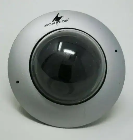 Monacor Mini-Farb-Dome Kamera / TVCCD-384HCOL