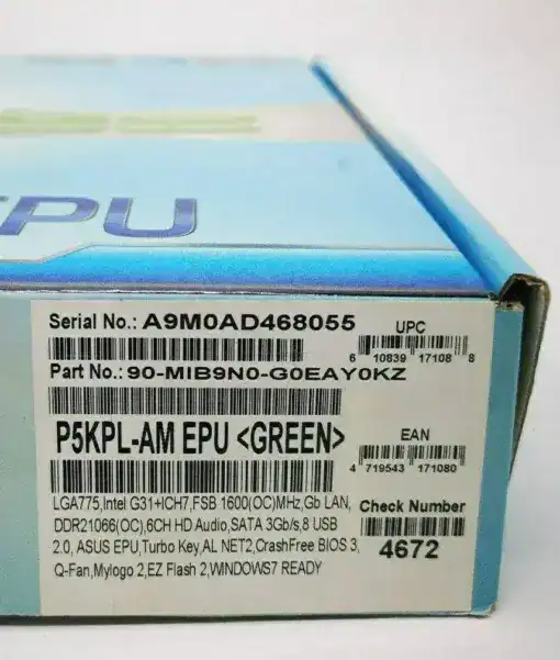 ASUS P5KPL-AM EPU Motherboard CPU Intel – Bild 5