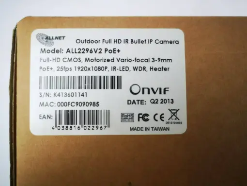 Full-HD IP Außenkamera Modell: ALL2296V2 PoE+ – Bild 5