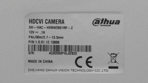 Dahua 6MP WDR HDCVI IR Mini-Dome Kamera – Bild 3