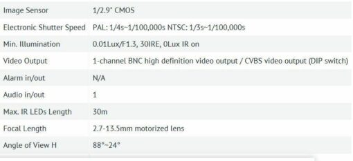 Dahua 6MP WDR HDCVI IR Mini-Dome Kamera – Bild 6