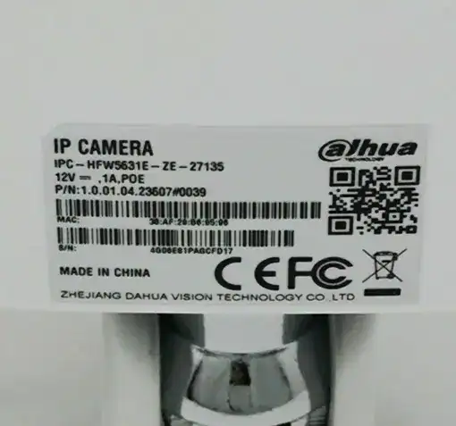 Dahua 6MP IP Bullet Anit-Vandal Camera IR – Bild 5