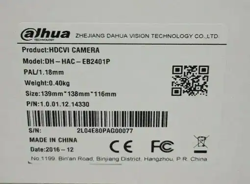 Dahua 4MP HDCVI WDR Fischaugen Kamera – Bild 4