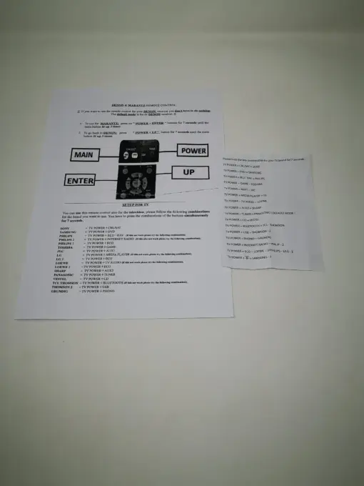 Ersatz-Fernbedienung Denon, Marantz Receiver – Bild 2