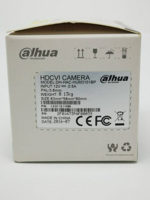 Dahua HDCVI Miniatur-Kamera /DH-HAC-HUM3101BP – Bild 4