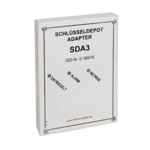 Schlüsseldepotadapter SDA 3 im Gehäuse