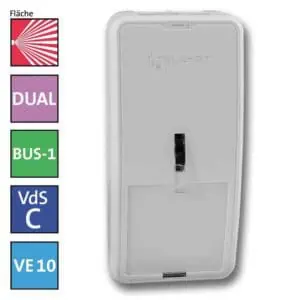 histar DUAL 1012AM-B1 IR-MW-Bewegungsmelder