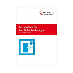 Betriebsbuch Zutrittskontrollanlagen (VE 10 St.)