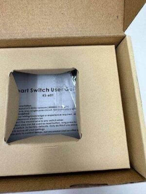 Schalter Intelligent Taktil Glas 1 Über 600W Kompatibel Google Home/Alexa