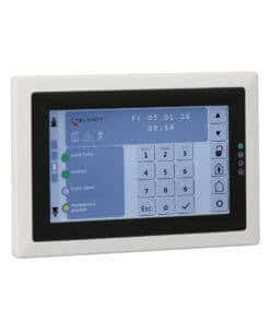 Touch-Bedienteil -Geh.schwarz- BT 800 aP -Rahmen weiss-
