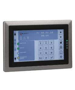 Touch-Bedienteil -Geh.schwarz- BT 800 aP -Rahmen silber-