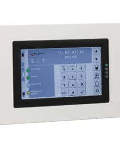 Touch-Bedienteil -Geh.schwarz- BT 801 uP -Rahmen weiss-