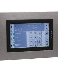 Touch-Bedienteil -Geh.schwarz- BT 801 uP -Rahmen silber-
