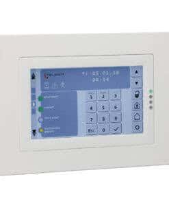 Touch-Bedienteil -Geh. weiss- BT 801 uP -Rahmen weiss-