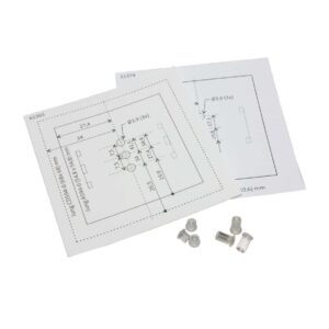 Lichtleiter-Set für cryplock Leser R-MD 55 uP