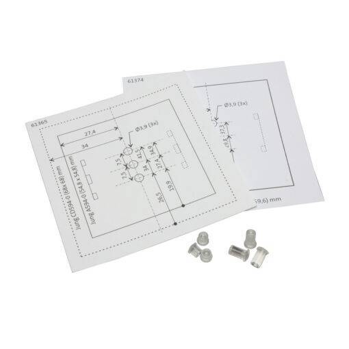 Lichtleiter-Set für cryplock Leser R-MD 55 uP
