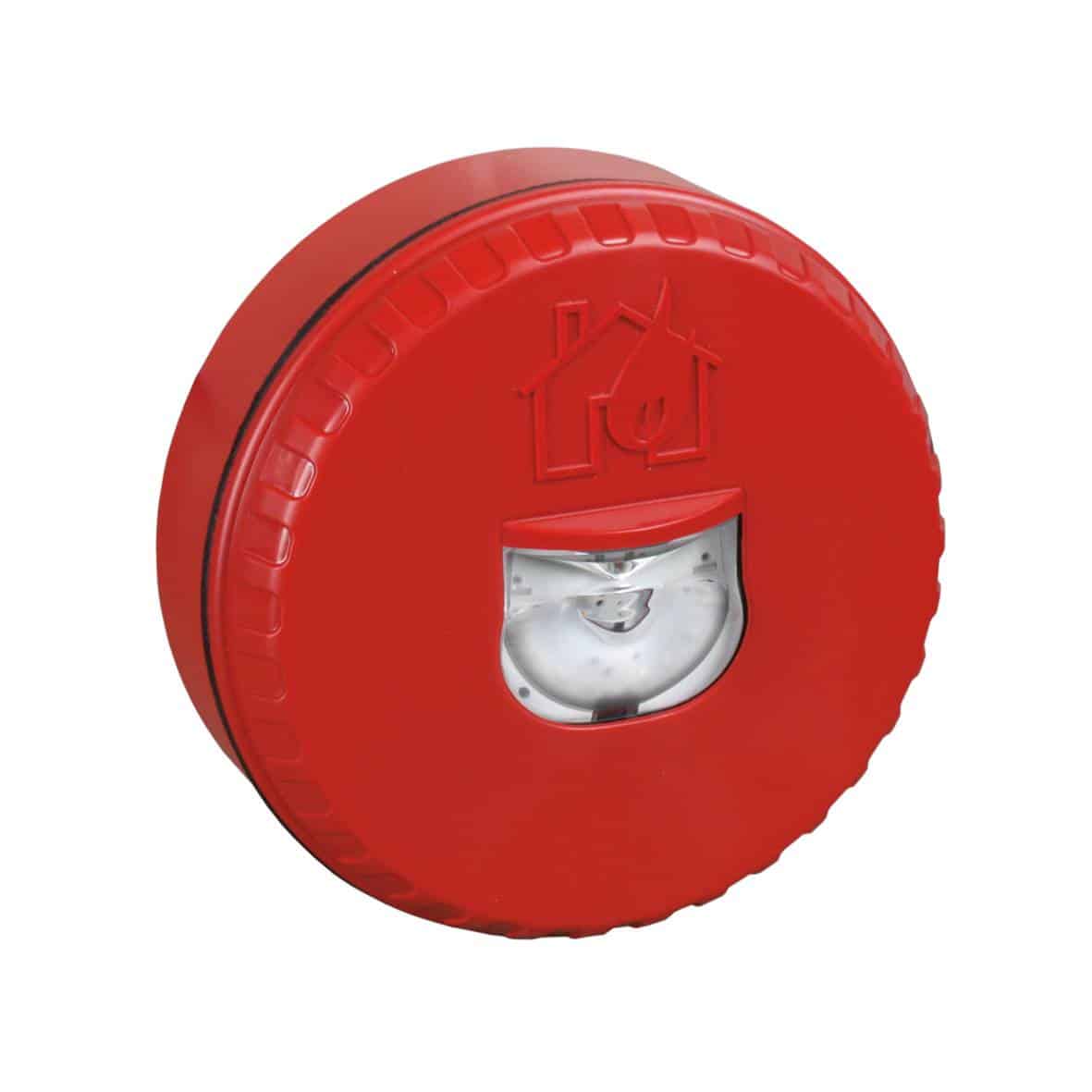 Optischer Signalgeber Solista LX Wall - rot -