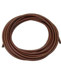 Metallschutzschlauch  braun SPR-PVC AD10 (VE10m)