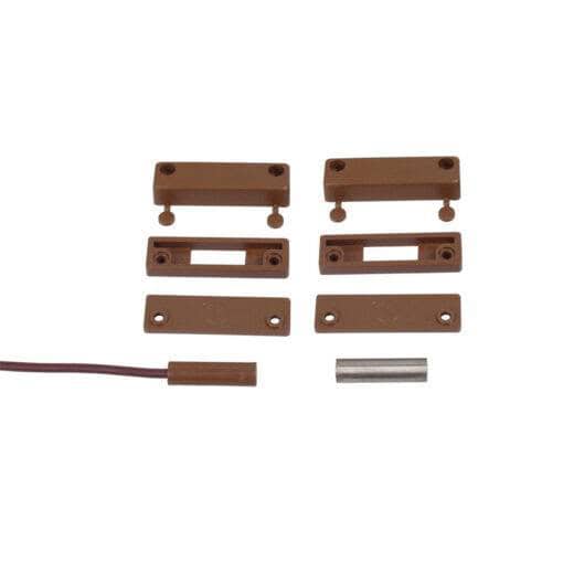 Magnetkontakt MK4 braun im Set Magnet u. Gehäuse