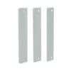 Distanzstücke z. Aufbaugehäuse 8323.2 RAL 9006 weißaluminium