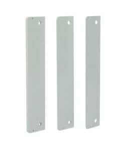 Distanzstücke z. Aufbaugehäuse 8323.2 RAL 9006 weißaluminium