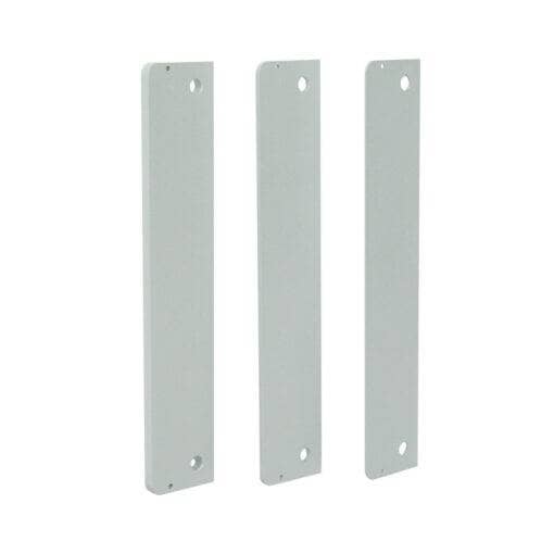 Distanzstücke z. Aufbaugehäuse 8323.2 RAL 9006 weißaluminium