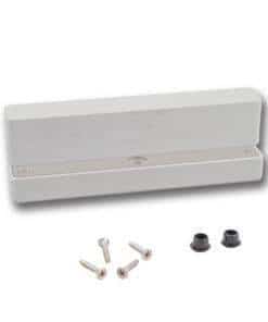 Aufbaugehäuse mit Gegenstück 8323.5 RAL 9006 weißaluminium