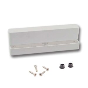 Aufbaugehäuse mit Gegenstück 8323.5 RAL 9006 weißaluminium