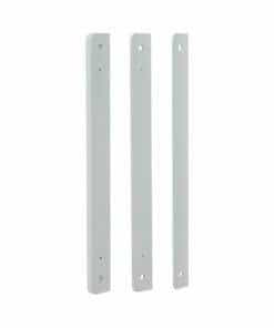 Distanzstücke zum Gegenstück 8323.3 RAL 9006 weißaluminium