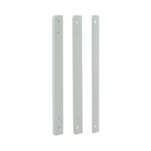 Distanzstücke zum Gegenstück 8323.3 RAL 9006 weißaluminium