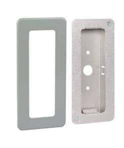 comlock Unterputz-Montageset Größe 3 -silber (pulverbesch.)