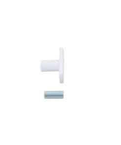 Stabmagnet mit Einbauflansch SM-EF 30 -weiß-