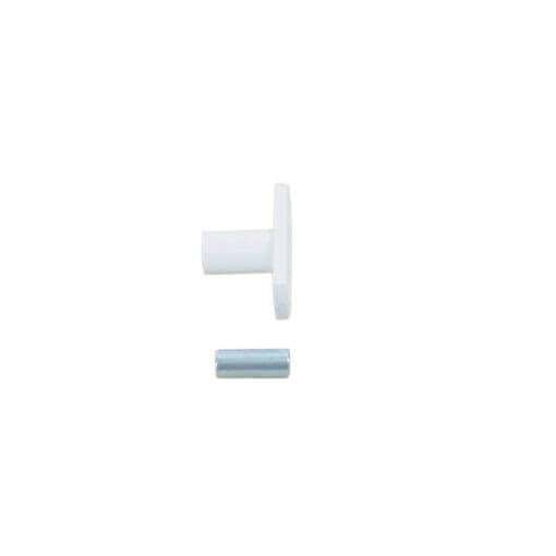 Stabmagnet mit Einbauflansch SM-EF 30 -weiß-