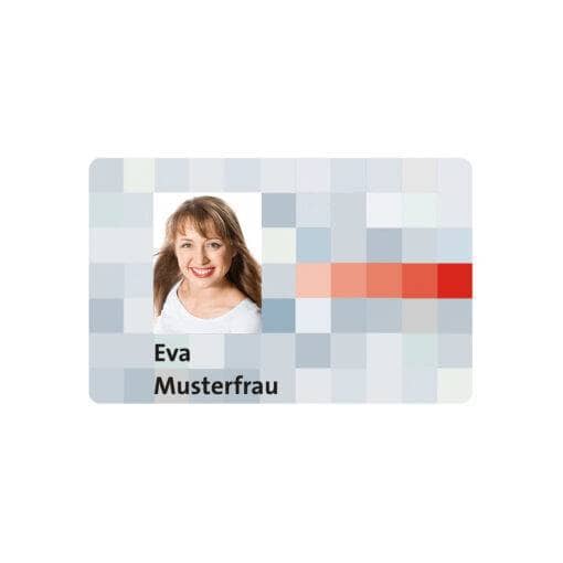 Personalisiert. Thermotransferdruck 4-farbig f. Kartentransp. HF-KT 50