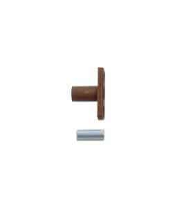 Stabmagnet mit Einbauflansch SM-EF 30 -braun-