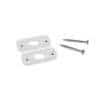 Distanzplatten-Set 8363.9 -RAL 9010 Reinweiß-