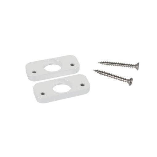 Distanzplatten-Set 8363.9 -RAL 9010 Reinweiß-