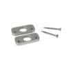 Distanzplatten-Set 8363.9 -RAL 9006 Weißaluminium