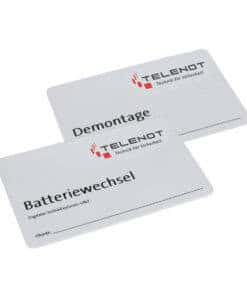 Kartenset TU-KS Batteriewechsel / Demontage