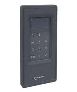 RFID-Tastatur-Schreib-Leser cryplock BLM10/K H5B RAL7024 Graphitgrau