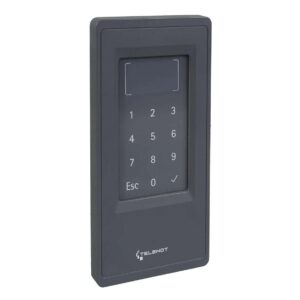 RFID-Tastatur-Schreib-Leser cryplock BLM10/K H5B RAL7024 Graphitgrau