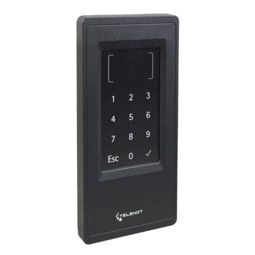 RFID-Tastatur-Schreib-Leser cryplock BLM10/K H5B RAL9005 Tiefschwarz